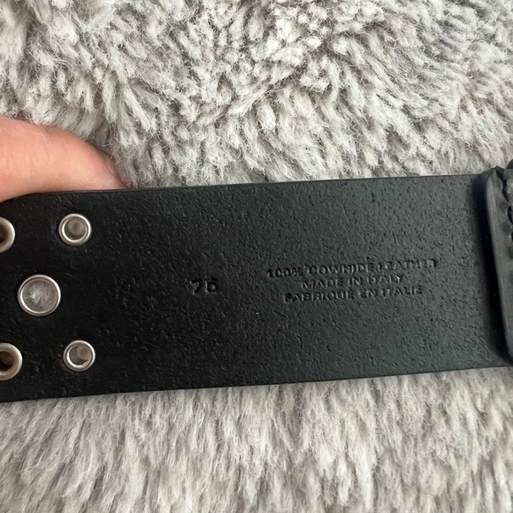 Isabel Marant Black Studded Belt - Picture 4 of 4